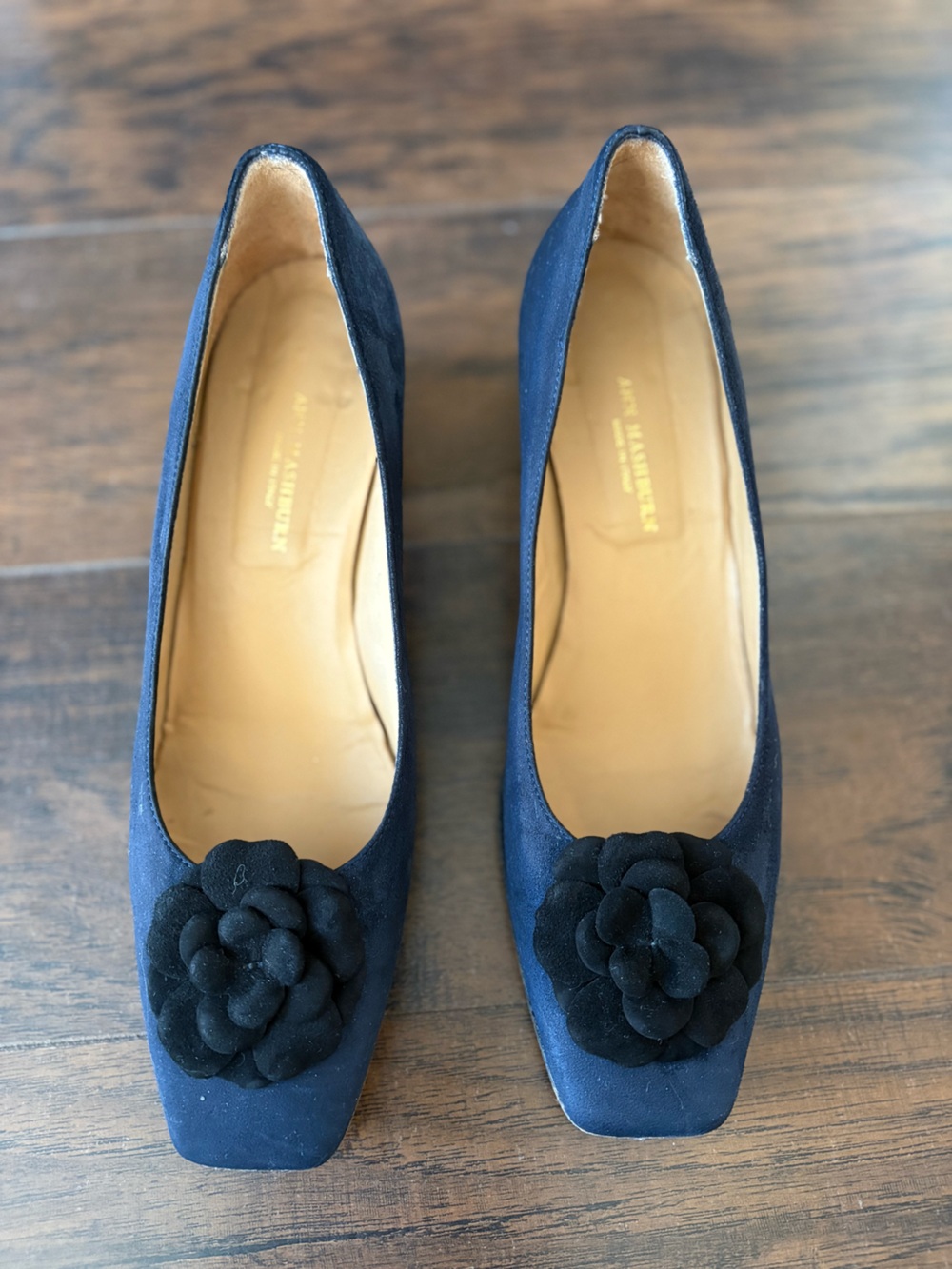 Ann Mashburn block heels size 10